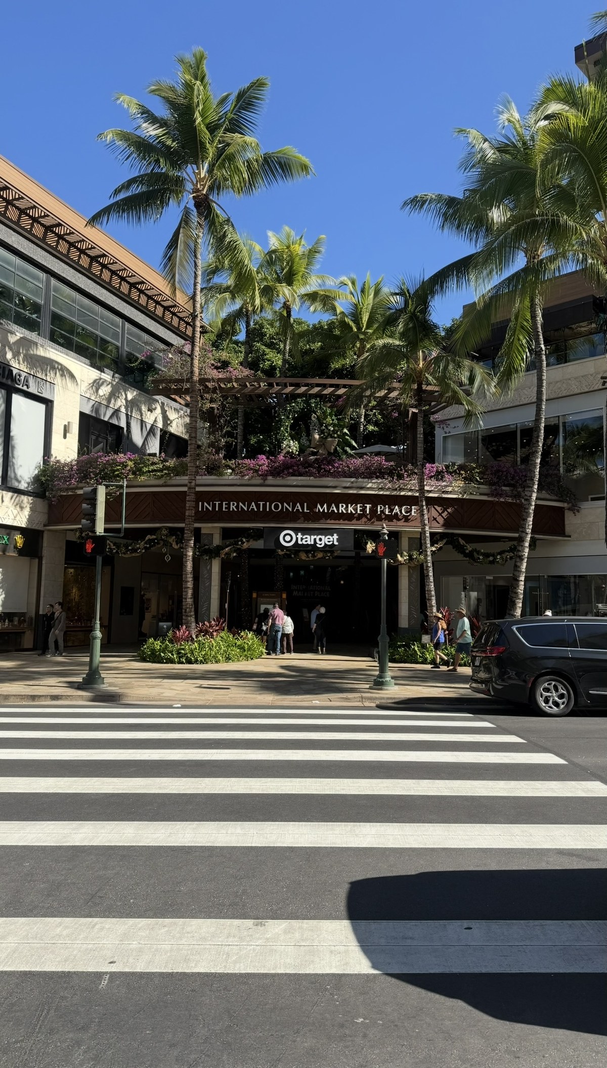 International Market Place at night
